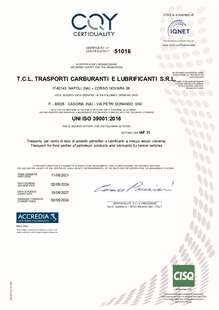 ISO 39001
